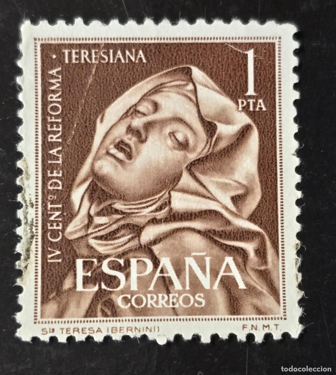 Sellos: Sello Espa&ntilde;a 1962 - IV Centenario de la Reforma Teresiana