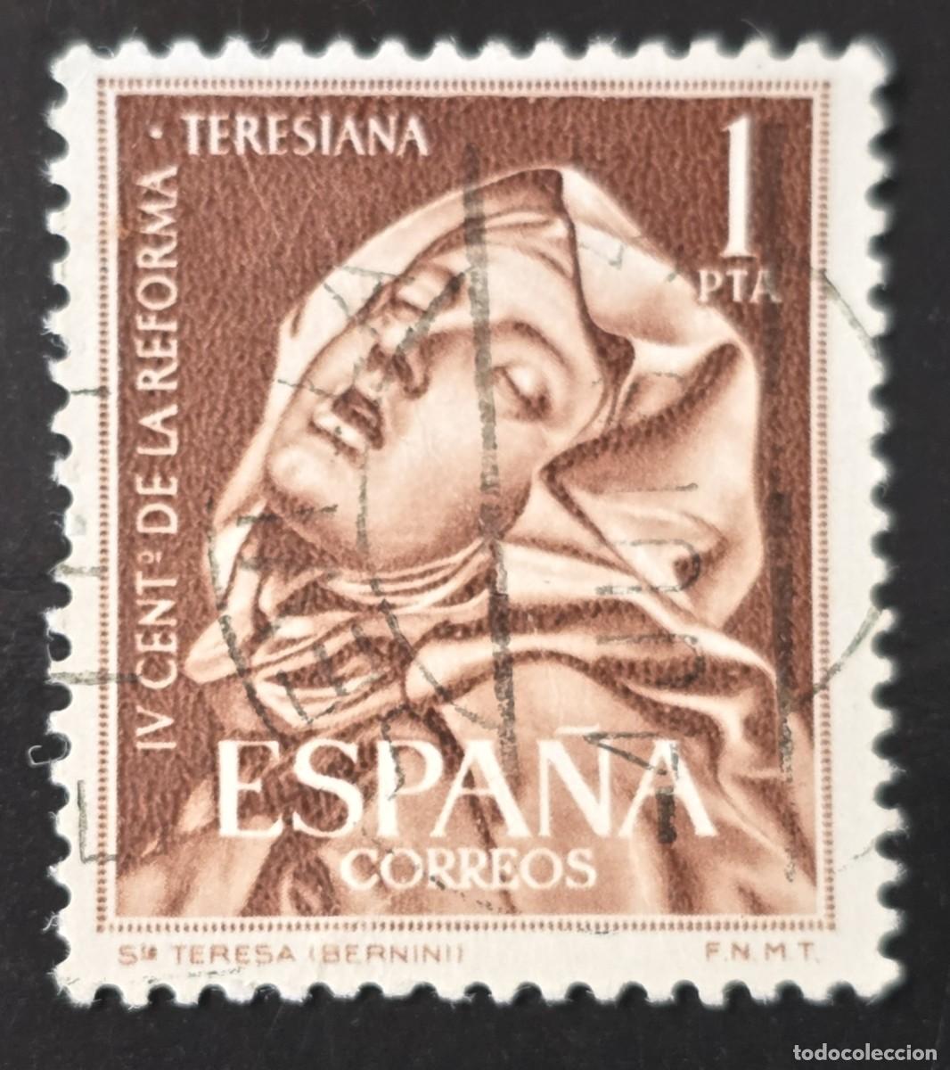 Sellos: Sello Espa&ntilde;a 1962 - IV Centenario de la Reforma Teresiana