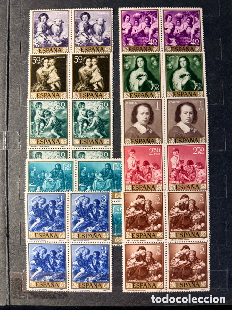 Sellos: Espa&ntilde;a. 1960. Estado Espa&ntilde;ol. Edifil 1270/1279. Nuevos **