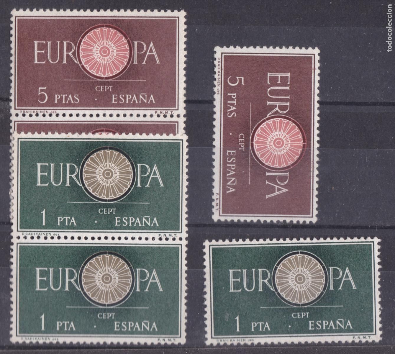 Sellos: AA19- EUROPA x 3 Series. VARIEDAD. ** Sin Fijasellos . BUENA CALIDAD