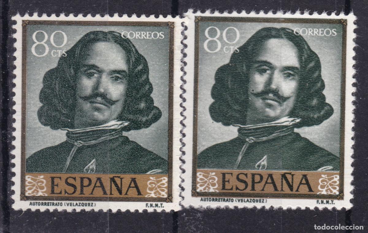 Sellos: AA18-VELAZQUEZ . VARIEDAD. ** Sin Fijasellos . BUENA CALIDAD