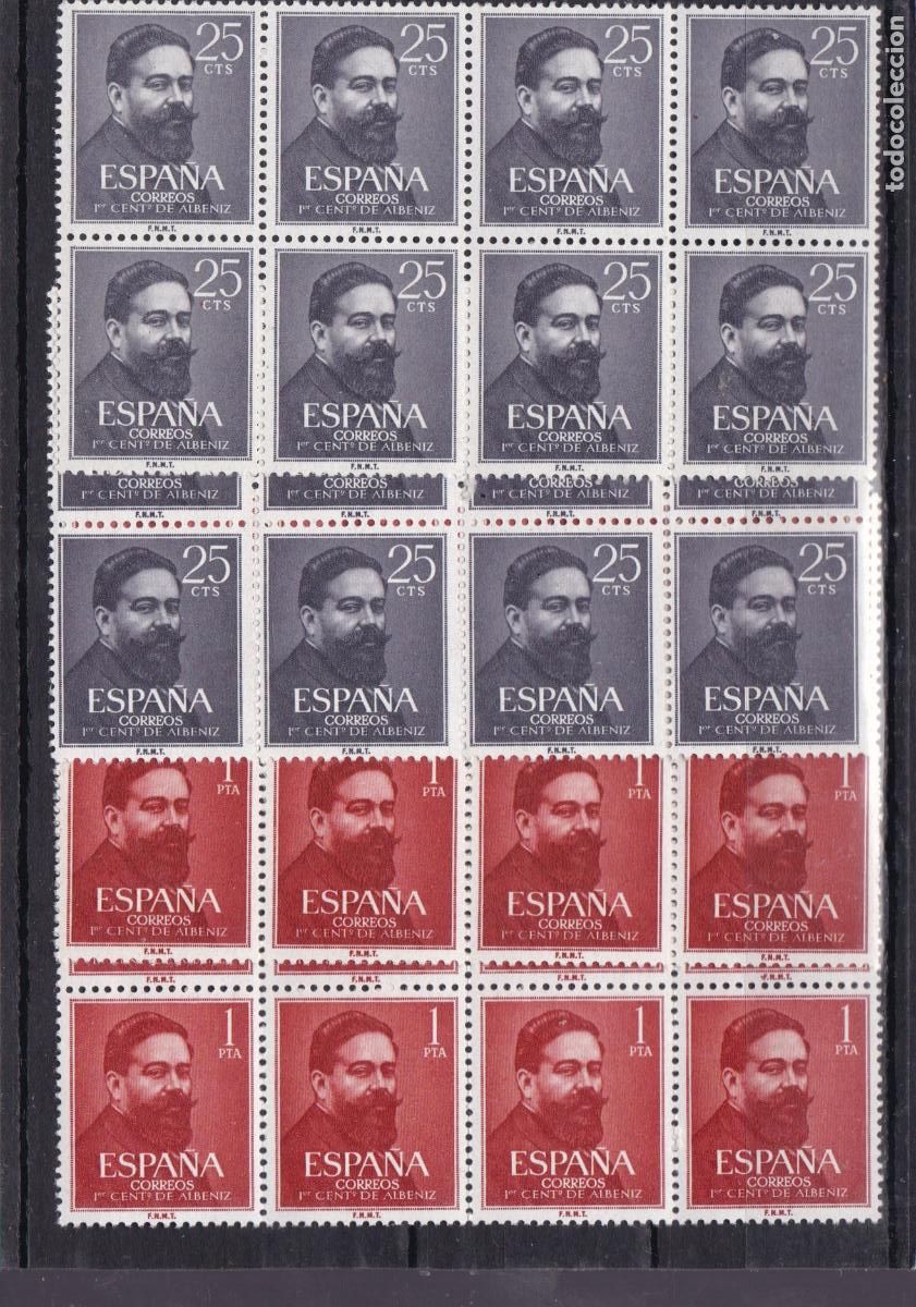 Sellos: AA24-ALBENIZ x 16 Series . VARIEDAD. ** Sin Fijasellos . BUENA CALIDAD