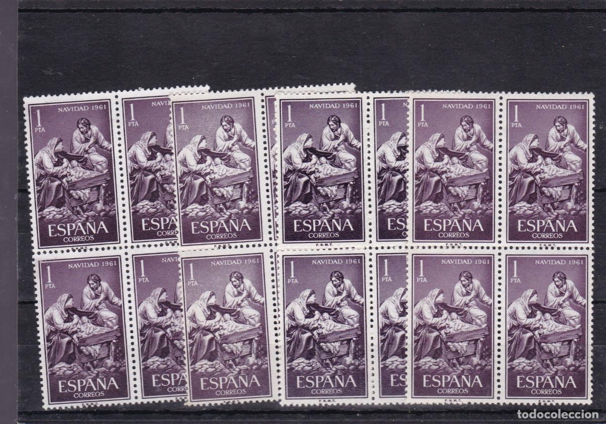 Sellos: AA27-NAVIDAD 1961 x 16 Series . VARIEDADES. ** Sin Fijasellos . BUENA CALIDAD