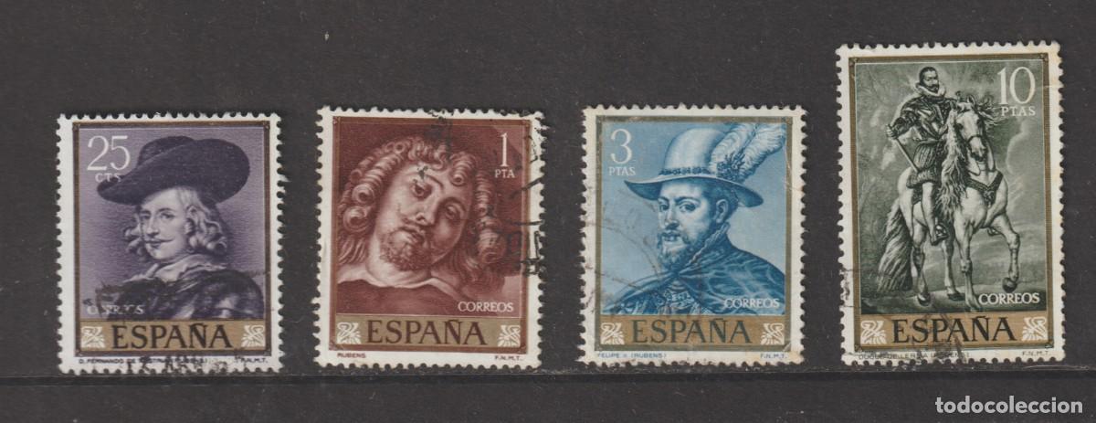 Sellos: Espa&ntilde;a Spain 1962 - Rubens Edifil 1434/1437 usado