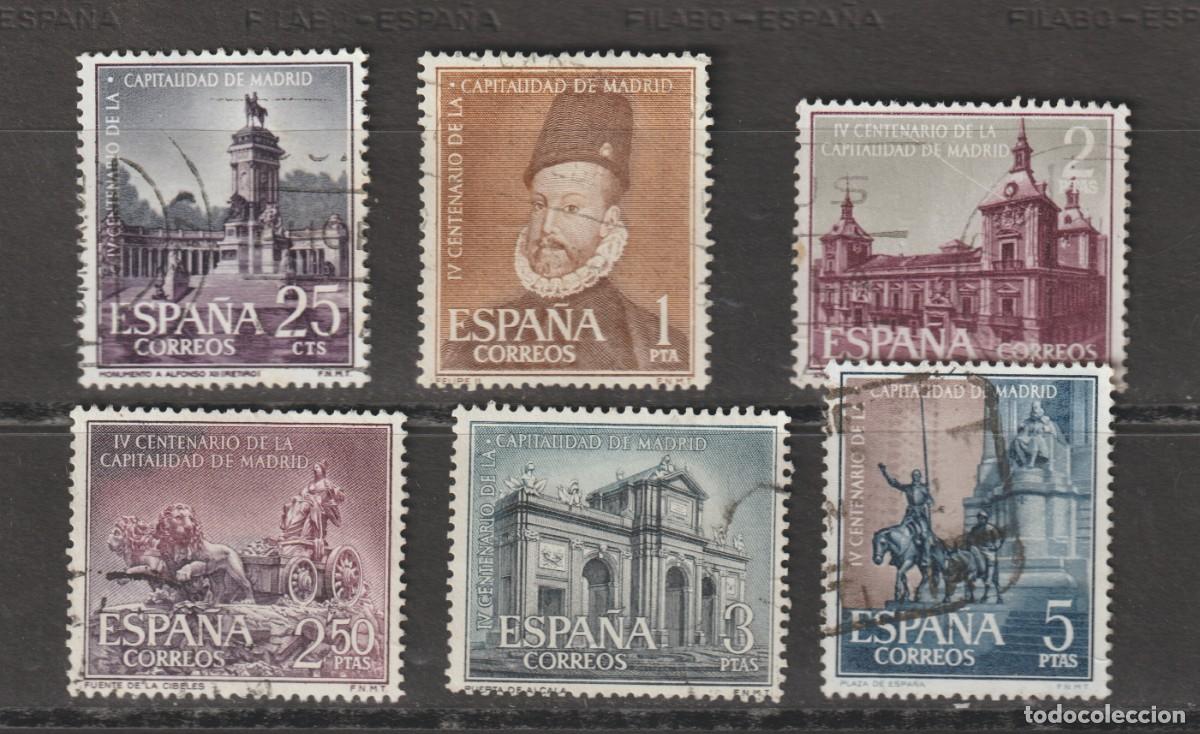 Sellos: Espa&ntilde;a Spain 1961 - Edifil 1388/1393 usado