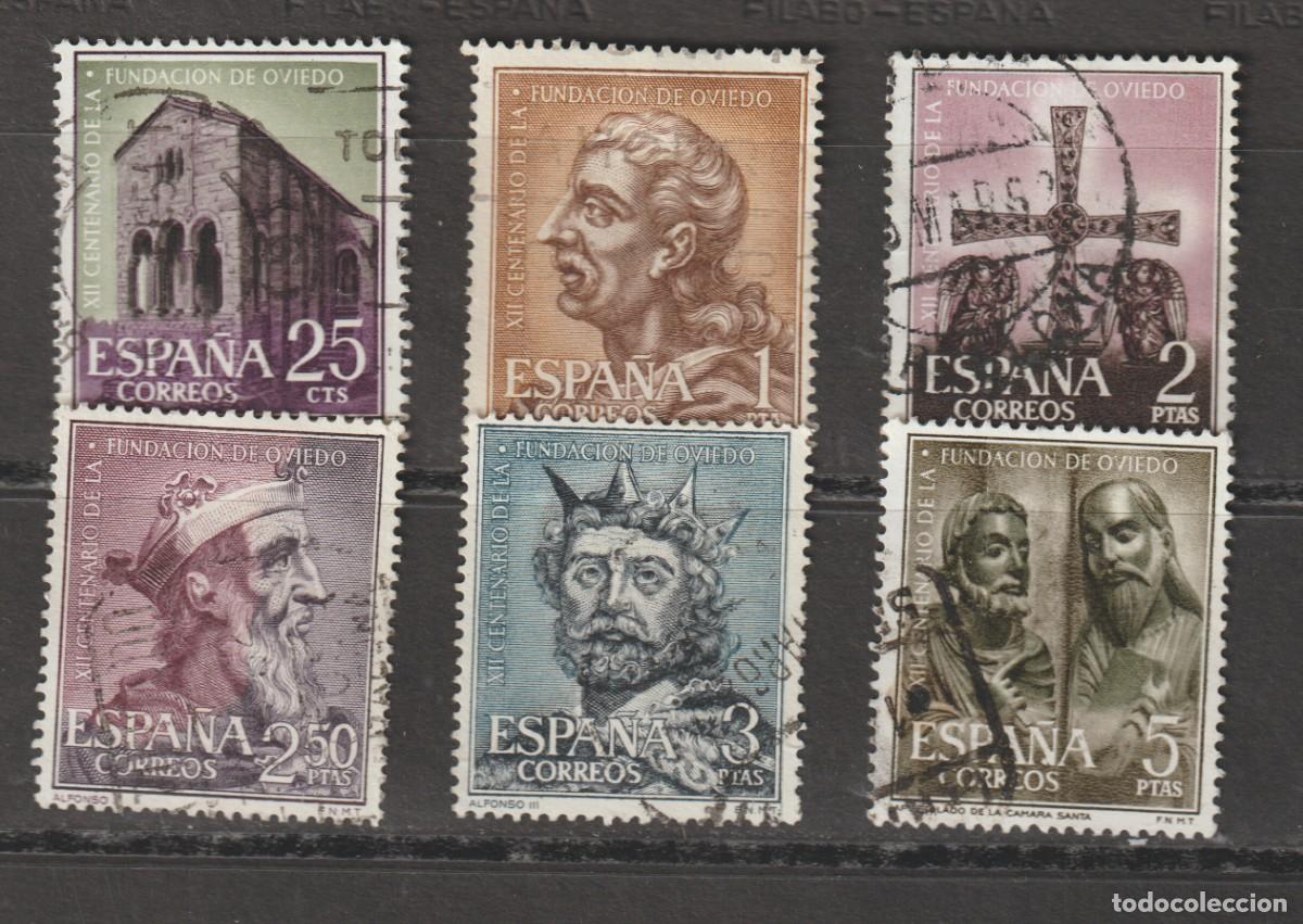 Sellos: Espa&ntilde;a Spain 1961 - Edifil 1394/1399 usado
