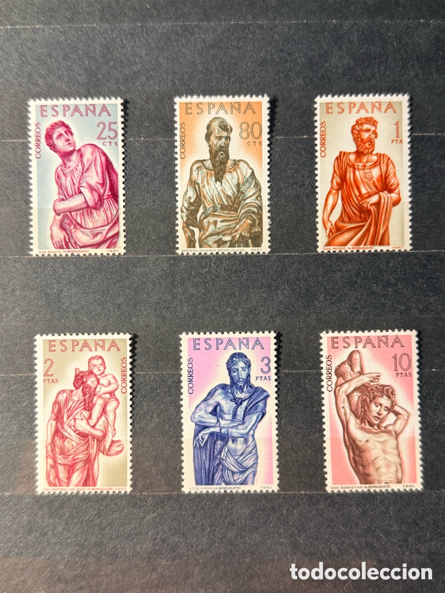 Sellos: Espa&ntilde;a. 1962. Estado Espa&ntilde;ol. Edifil 1438/1443. Nuevos **
