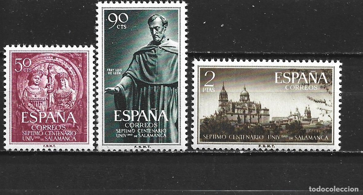 Sellos: ESPA&Ntilde;A EDIFIL NUM. 1126/1128 ** SERIE COMPLETA SIN FIJASELLOS