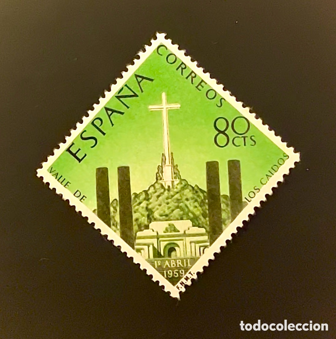 Sellos: Sello Inauguraci&oacute;n Valle de los Ca&iacute;dos 1959