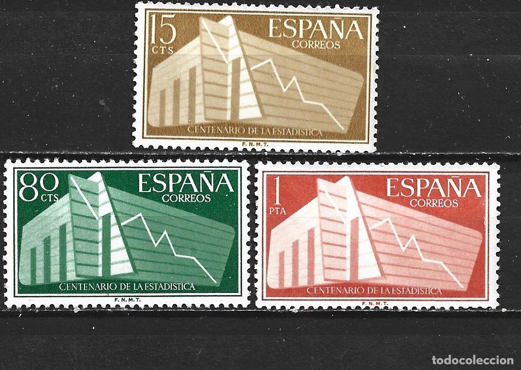 Sellos: ESPA&Ntilde;A EDIFIL NUM. 1196/1198 SERIE COMPLETA NUEVA SIN GOMA