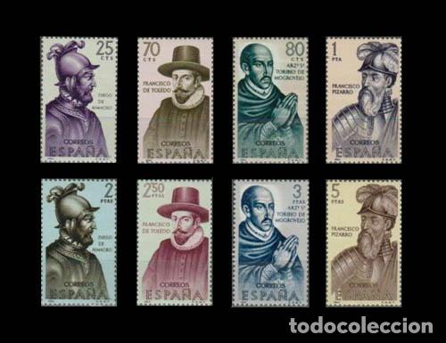 Sellos: Edifil 1622-1629 nuevos sin charnela MNH ** 1964 Forjadores de Am&eacute;rica