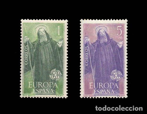 Sellos: Edifil 1675-1676 nuevos sin charnela MNH ** 1965 Europa-CEPT