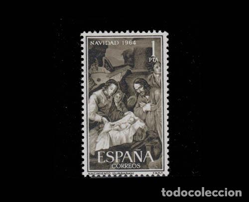 Sellos: Edifil 1630 nuevo sin charnela MNH ** 1964 Navidad