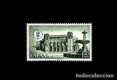 Sellos: Edifil 1797 nuevo sin charnela MNH ** 1967 Feria Muestrario Internacional de Valencia