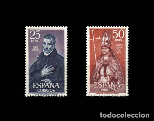 Sellos: Edifil 1961-1962 nuevos sin charnela MNH ** 1970 Personajes espa&ntilde;oles