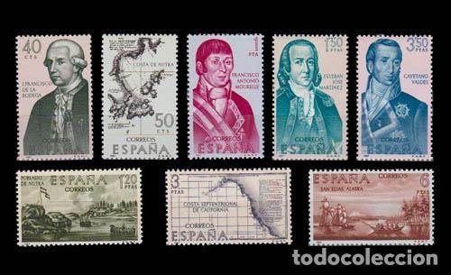Sellos: Edifil 1819-1826 nuevos sin charnela MNH ** 1967 Forjadores de Am&eacute;rica