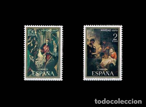 Sellos: Edifil 2002-2003 nuevos sin charnela MNH ** 1970 Navidad