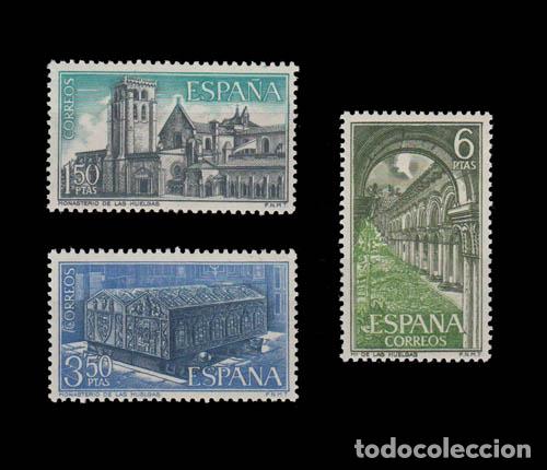 Sellos: Edifil 1946-1948 nuevos sin charnela MNH ** 1969 Monasterio de las Huelgas
