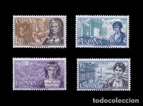 Sellos: Edifil 1864-1867 nuevos sin charnela MNH ** 1968 Personajes Espa&ntilde;oles
