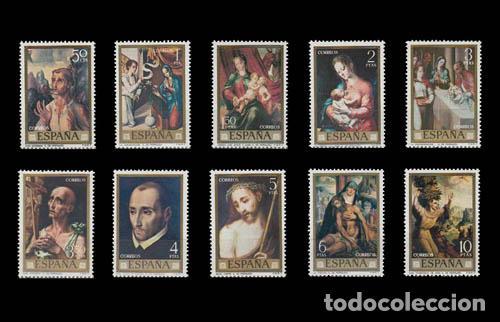 Sellos: Edifil 1963-1972 nuevos sin charnela MNH ** 1970 Pintores. Luis de Morales (El Divino)