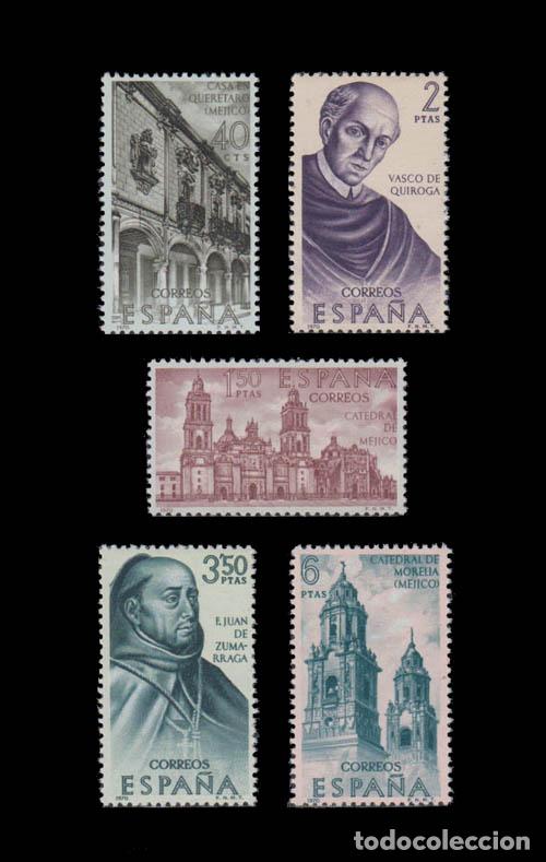Sellos: Edifil 1996-2000 nuevos sin charnela MNH ** 1970 Forjadores de Am&eacute;rica. M&eacute;jico