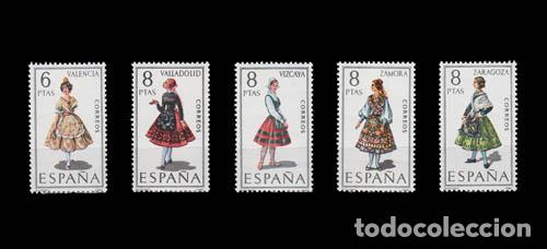 Timbres: Edifil 2014-2018 nuevos sin charnela MNH ** 1971 Trajes t&iacute;picos espa&ntilde;oles