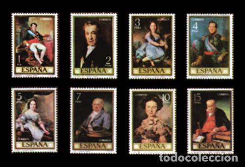 Sellos: Edifil 2146-2153 nuevos sin charnela MNH ** 1973 Pintores. Vicente L&oacute;pez Porta&ntilde;a