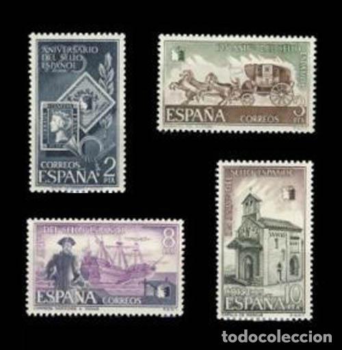 Sellos: Edifil 2232-2235 nuevos sin charnela MNH ** 1975 125 aniversario del sello espa&ntilde;ol