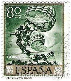 Sellos: Sello usado Espa&ntilde;a. Edifil n&ordm; 1713. a&ntilde;o 1966. Jos&eacute; Mar&iacute;a Sert. Los Argonautas. ref. 1u-1713