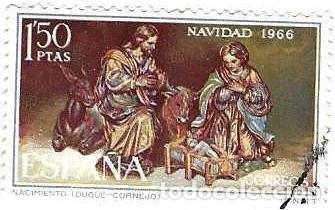 Sellos: Sello usado Espa&ntilde;a. Edifil n&ordm; 1764. Navidad. Nacimiento (Duque de Cornejo). ref. 1u-1764