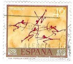Sellos: Sello usado Espa&ntilde;a. Edifil n&ordm; 1779. Homenaje al pintor desconocido. ref. 1u-1779