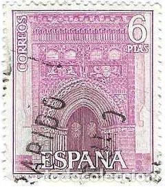 Sellos: Sello usado Espa&ntilde;a. Edifil n&ordm; 1808. Iglesia de Ntra. Sra. de la O. ref. 1u-1808