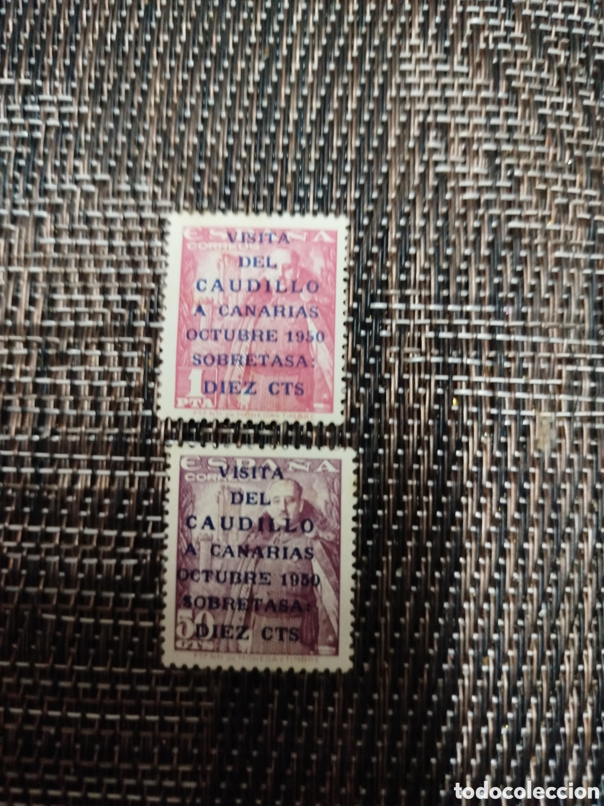 Sellos: Sello Franco Viaje a Canarias 1950