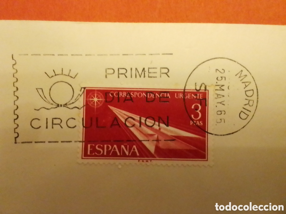 Sellos: Primer d&iacute;a de Circulaci&oacute;n &rdquo;Urgente&rdquo; - Foto 2