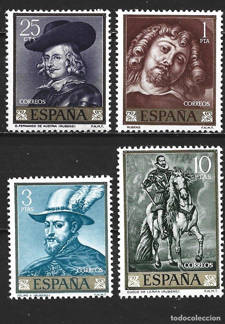 Sellos: ESPA&Ntilde;A EDIFIL NUM. 1434/1437 ** SERIE COMPLETA SIN FIJASELLOS