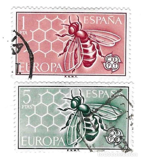 Sellos: Serie usada Espa&ntilde;a. Edifil n&ordm; 1448-9. Europa CEPT. ref. 1-1448-9