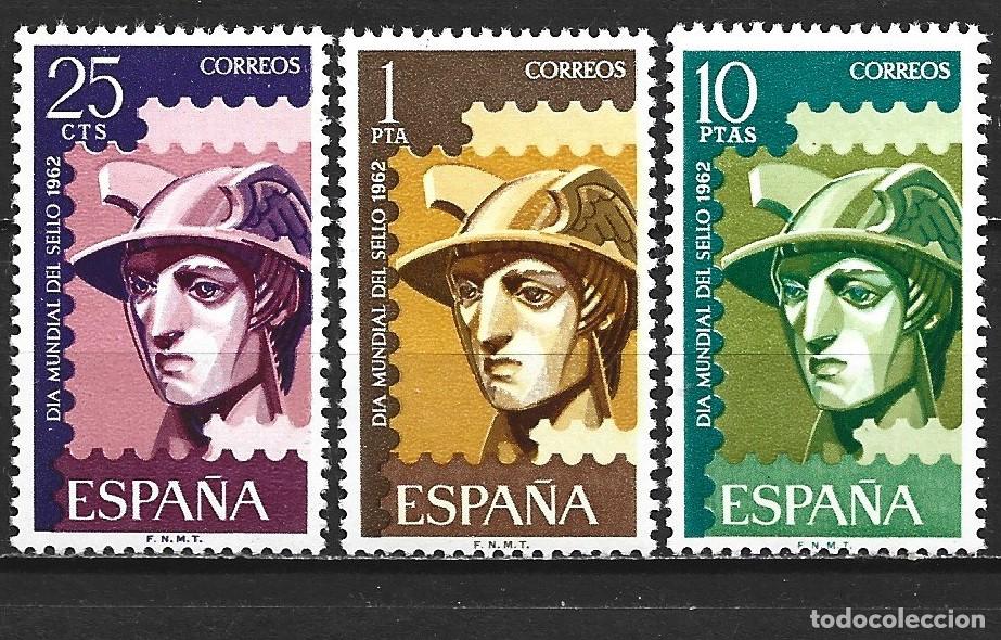 Sellos: ESPA&Ntilde;A EDIFIL NUM. 1431/1433 ** SERIE COMPLETA SIN FIJASELLOS