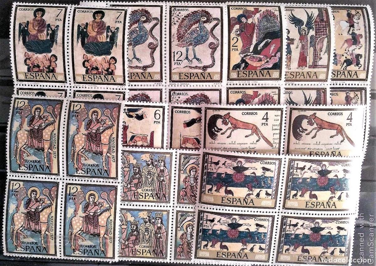 Sellos: Espa&ntilde;a. 2284/91 C&oacute;dices, en bloque de cuatro. 1975. Sellos nuevos y numeraci&oacute;n Edifil