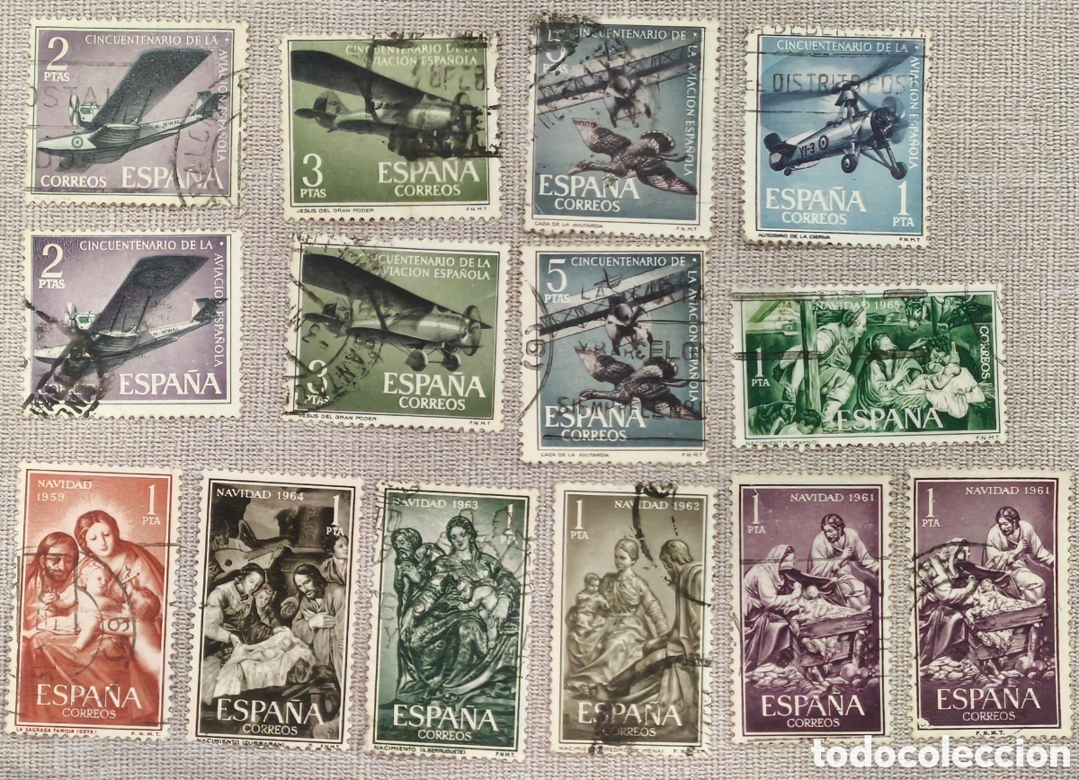 Sellos: Sellos de Espa&ntilde;a lote 4