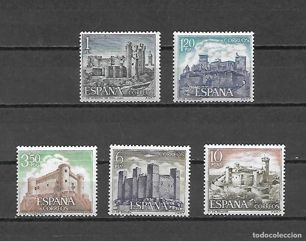 Sellos: Castillos de Espa&ntilde;a, sellos emit. 20-6-1970