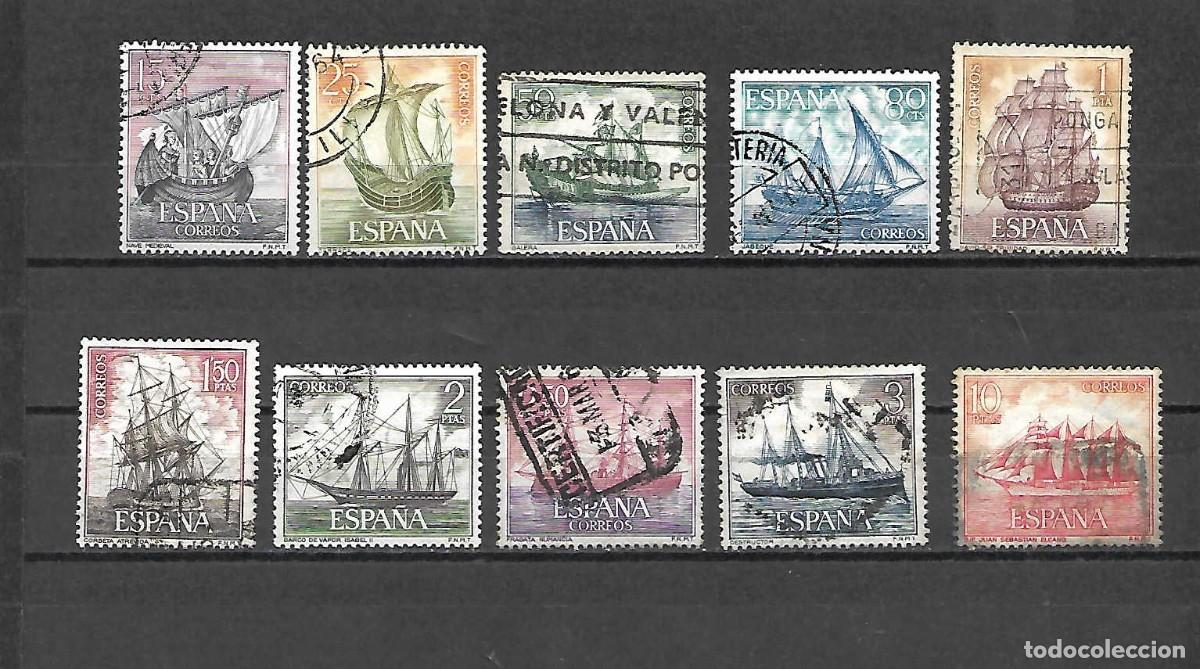 Sellos: Homenaje a la Marina Espa&ntilde;ola, Espa&ntilde;a, sellos emit. 16-7-1964