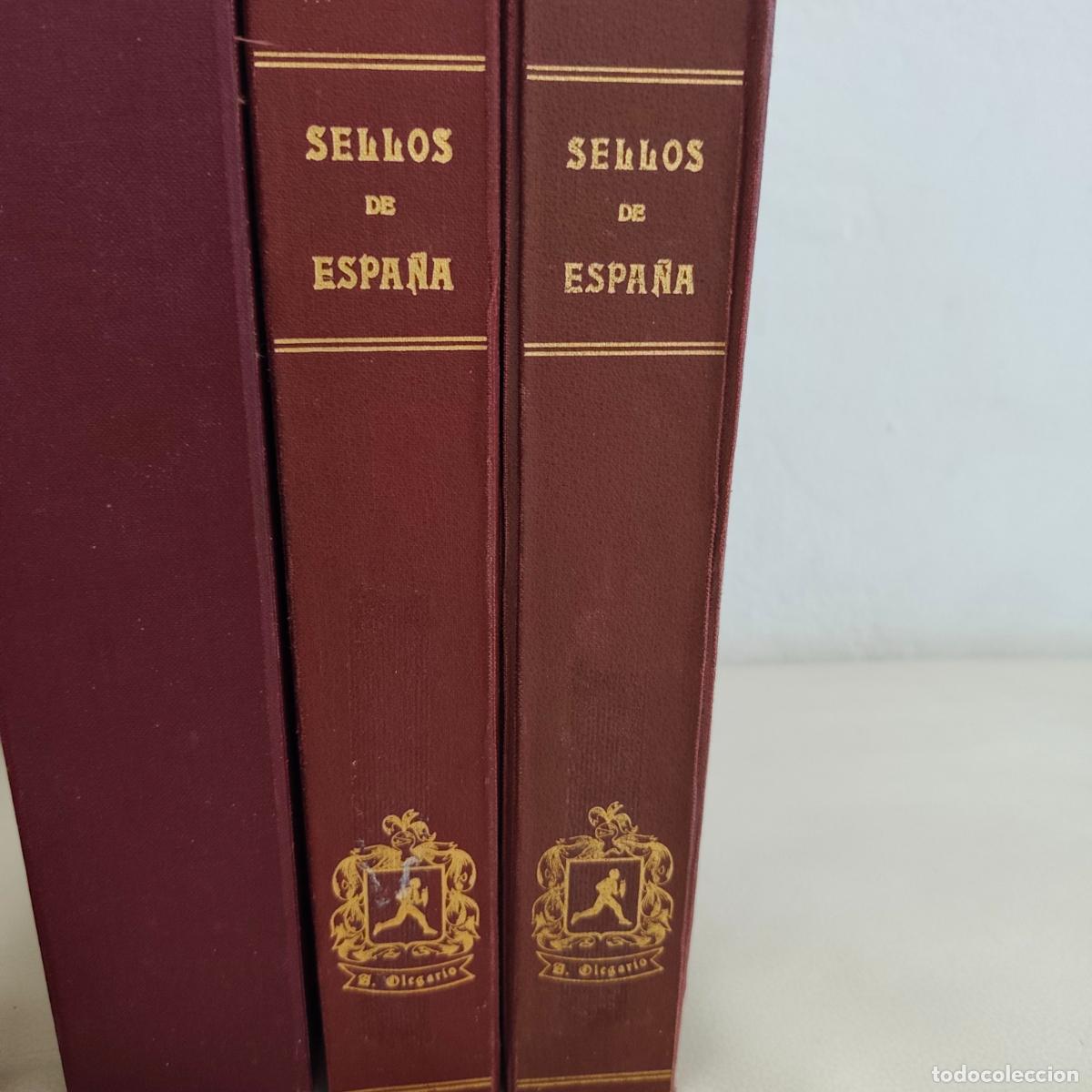Sellos: &Aacute;lbumes Olegario de sellos de Espa&ntilde;a &ndash; II Centenario &ndash; 1952 a 1987 &ndash; 221 p&aacute;ginas &ndash; nuevos sin matase