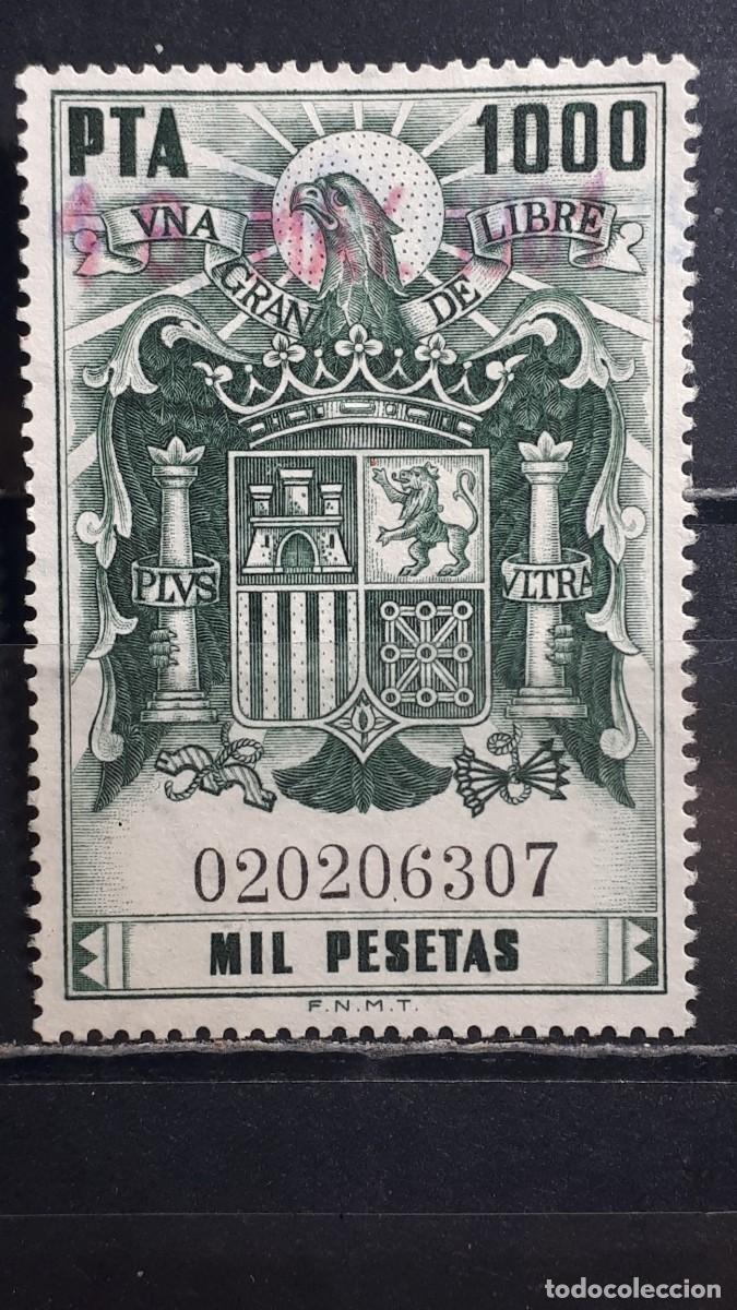 Sellos: ESPA&Ntilde;A. A&Ntilde;O 1950. &deg;. Sellos fiscales.