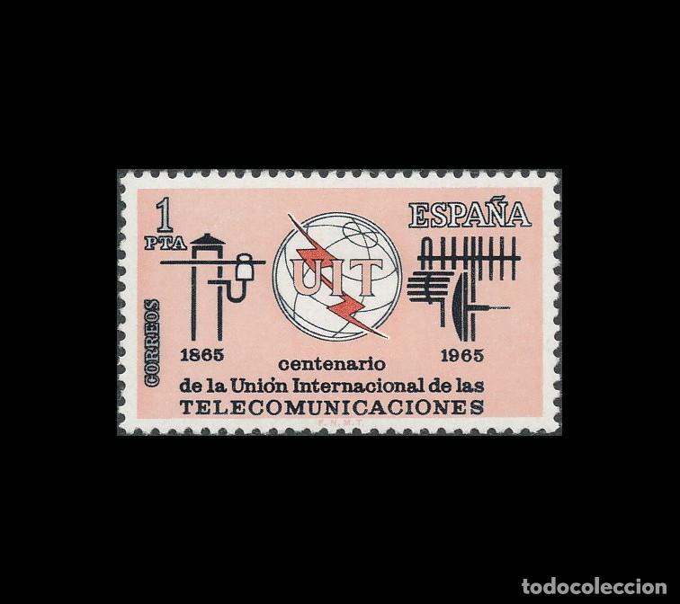 Sellos: Espa&ntilde;a 1965 | UIT | Ed 1670 - Yv 1325 - Mi 1551 - SG 1731 MNH **