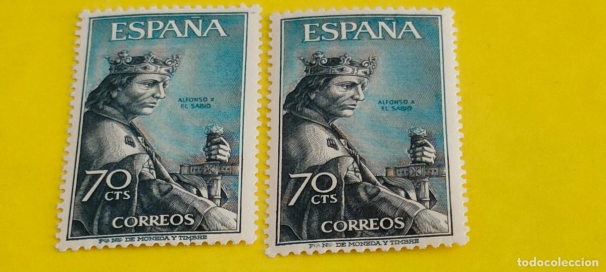 Sellos: Espa&ntilde;a 1965. Edifil 1654. Personajes espa&ntilde;oles. Alfonso X el Sabio. Nuevos
