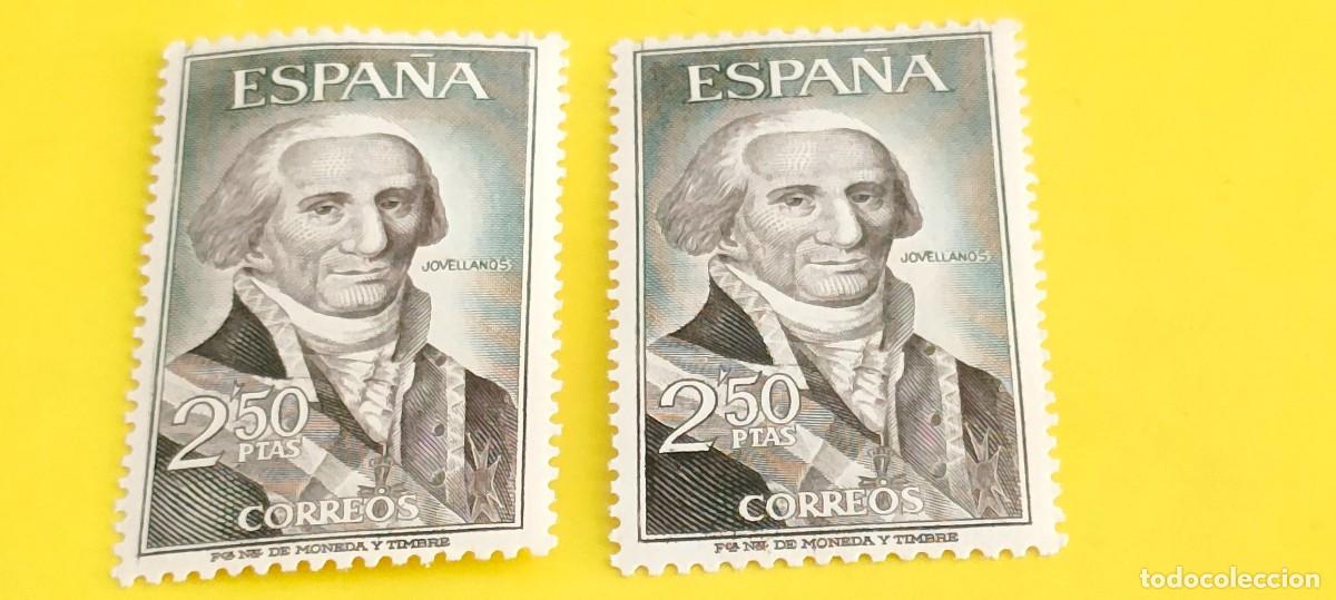 Sellos: Espa&ntilde;a 1965. Edifil 1655. Personajes espa&ntilde;oles. Gaspar Melchor de Jovellanos. Nuevos