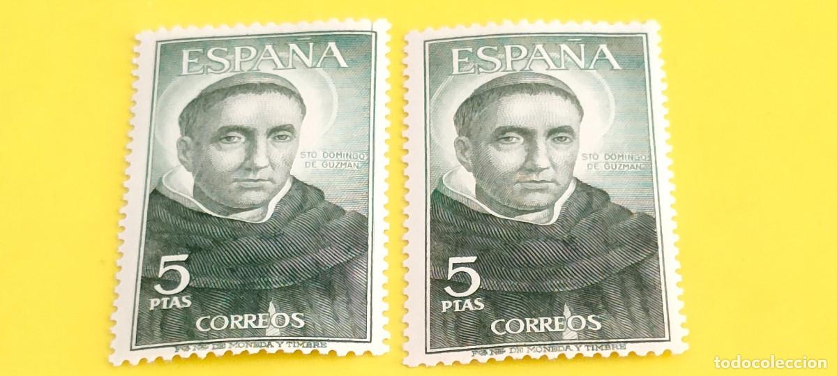Sellos: Espa&ntilde;a 1965. Edifil 1656. Personajes espa&ntilde;oles. Sto. Domingo de Guzm&aacute;n. Nuevos.