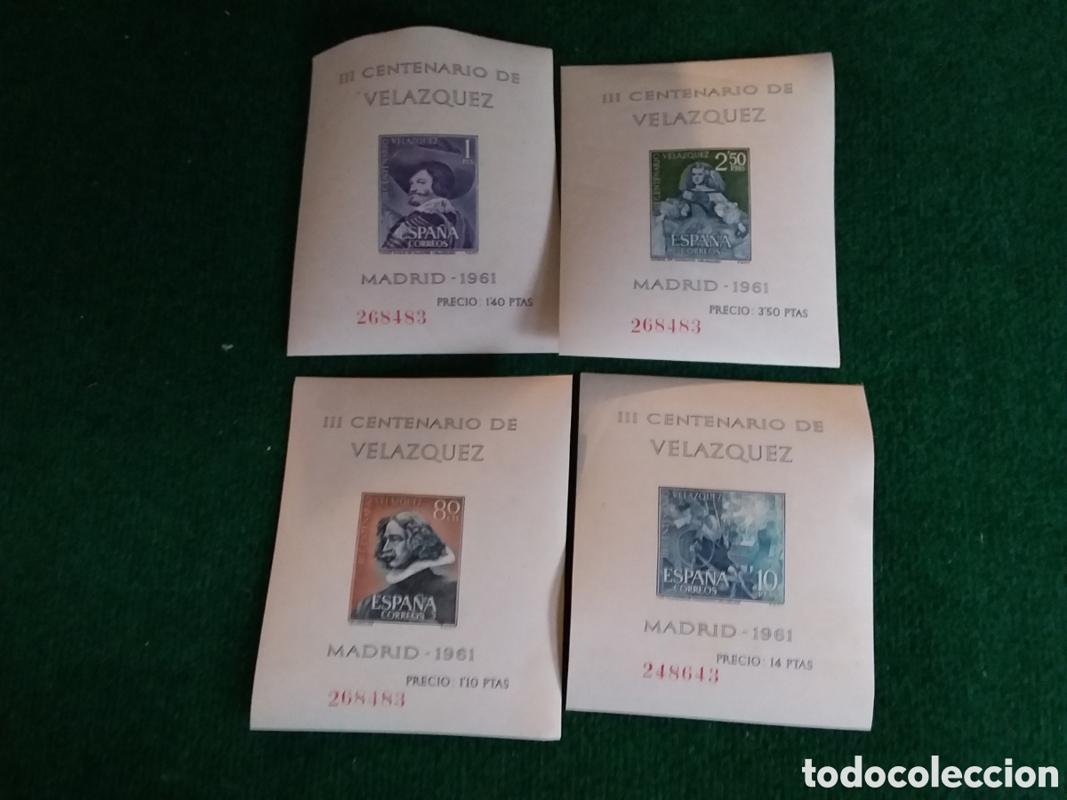 Sellos: III CENTENARIO DE VELAZQUEZ SELLOS MNH **DE LUJO MEJOR VER FOTO