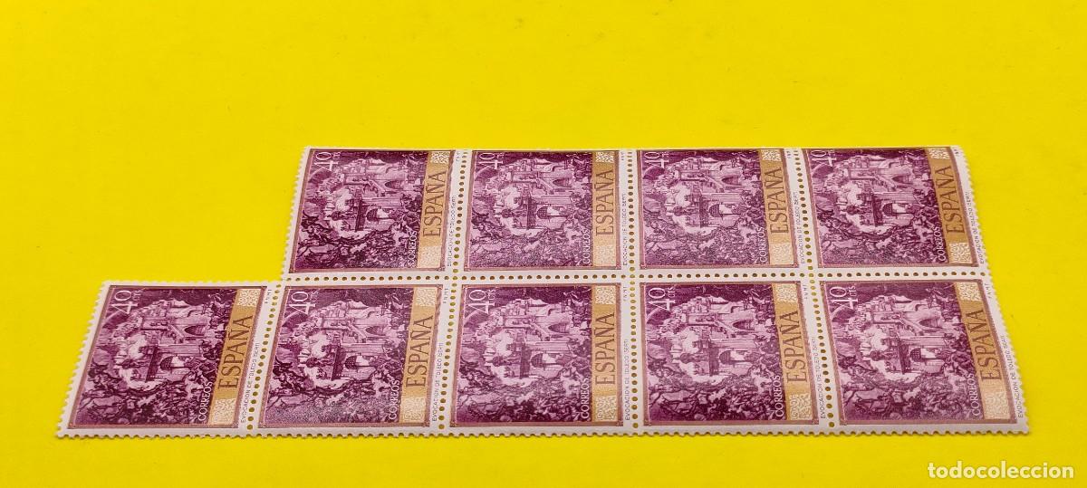Sellos: Espa&ntilde;a 1966. Edifil 1711. Jos&eacute; Mar&iacute;a Sert. Evocaci&oacute;n de Toledo. Nuevos. Bloque de 9
