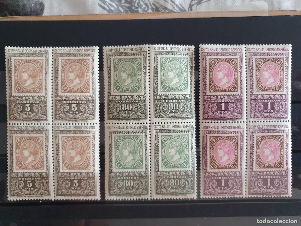 Sellos: SERIE COMPLETA EDIFIL1689 ** A 1691 ** ESPA&Ntilde;A 1965 BLOQUE 4